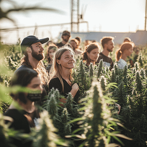 Pionier-Stimmung: Erste legale Ernte aus Cannabisclub in Deutschland